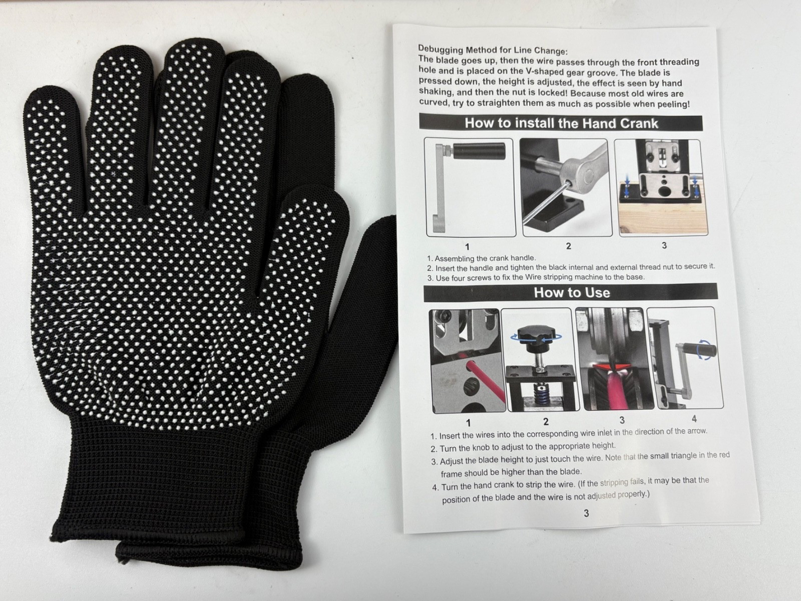 Manual Wire Stripping Machine-Used