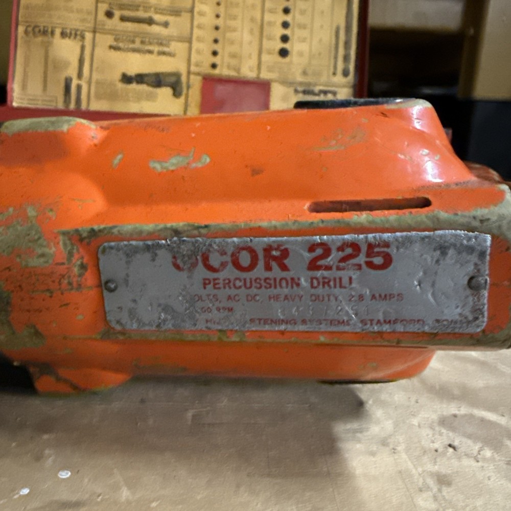 hilti percussion drill ocor-225