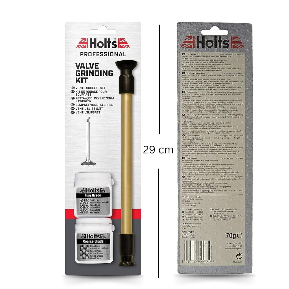 Valve Grinding Lapping Compound Kit Fine and Coarse Grade Bundle with Capners...