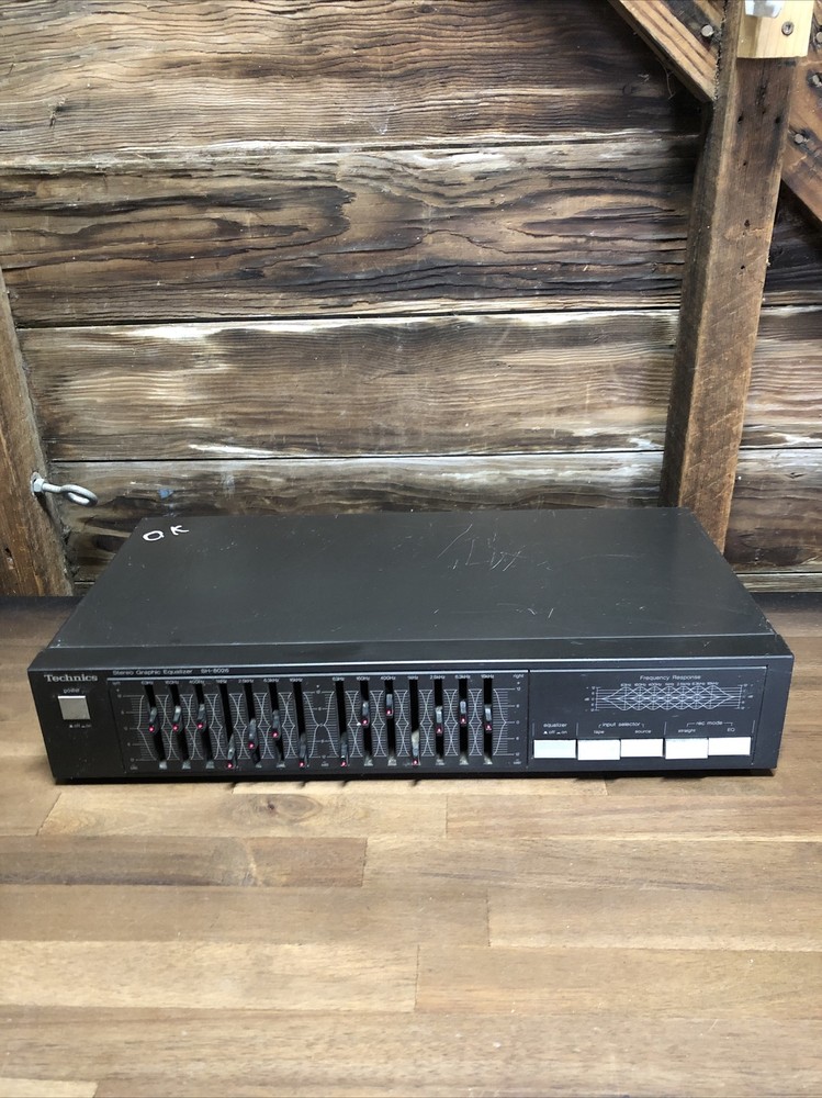 Vintage TECHNICS SH-8026 Stereo Graphic Equalizer