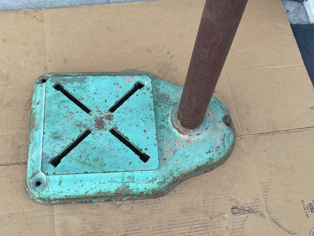 Vintage Floor Drill Press Base + Column 2-3/4”RD As Shown