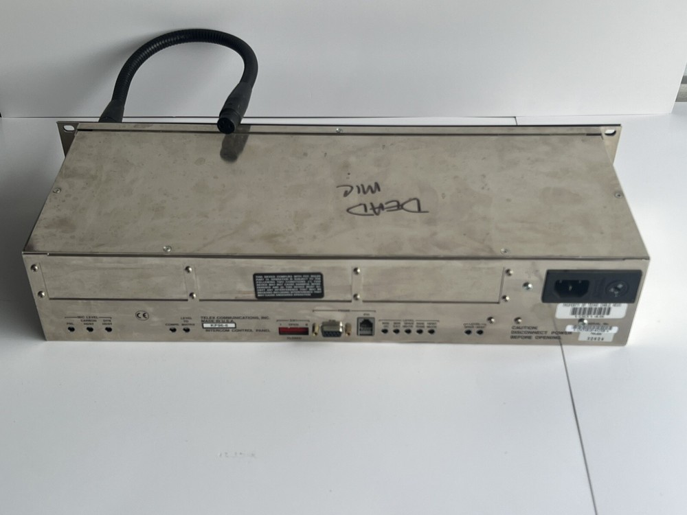 KP 96-5 Telex Matrix Intercom Key Panel Broken For Parts Only