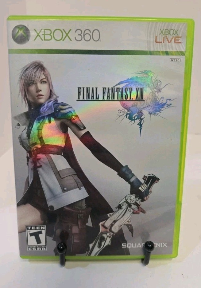 Final Fantasy XIII  (Microsoft Xbox 360 2010) Authentic Replacement Case Only