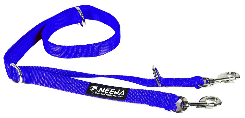 Adjustable Dog Leash 2m/6.5ft Blue