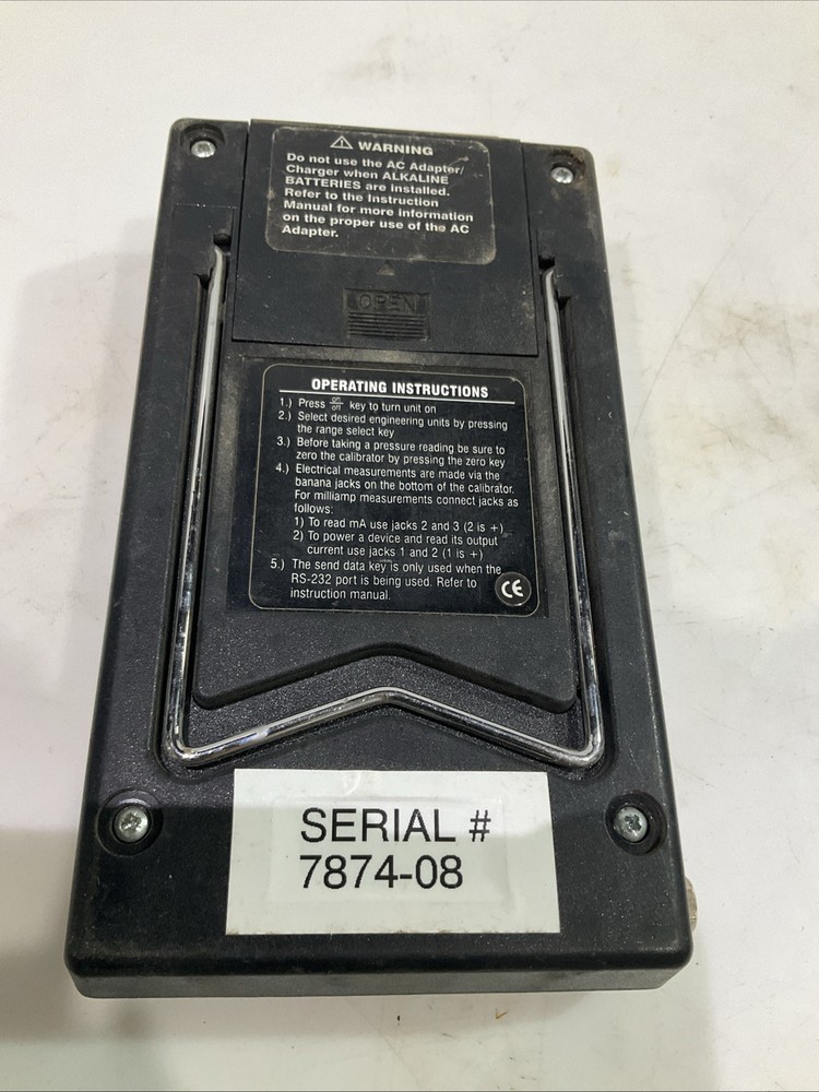 TRANSCAT 5460P PRECISION PRESSURE CALIBRATOR T2M
