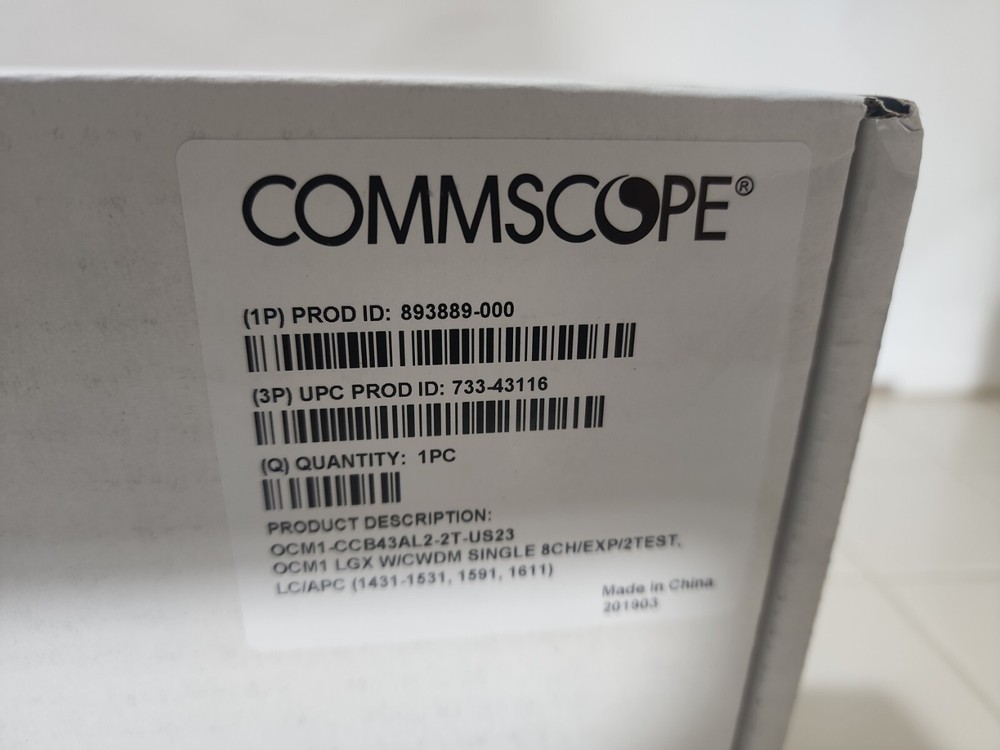 Commscope 893889-000 OCM1-CCB43AL2-2T Fiber Optic Module