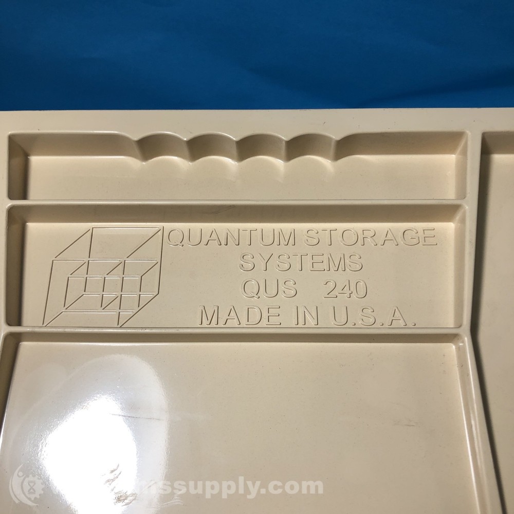 Quantum Storage Systems QUS-240 Ivory Storage Bin USIP