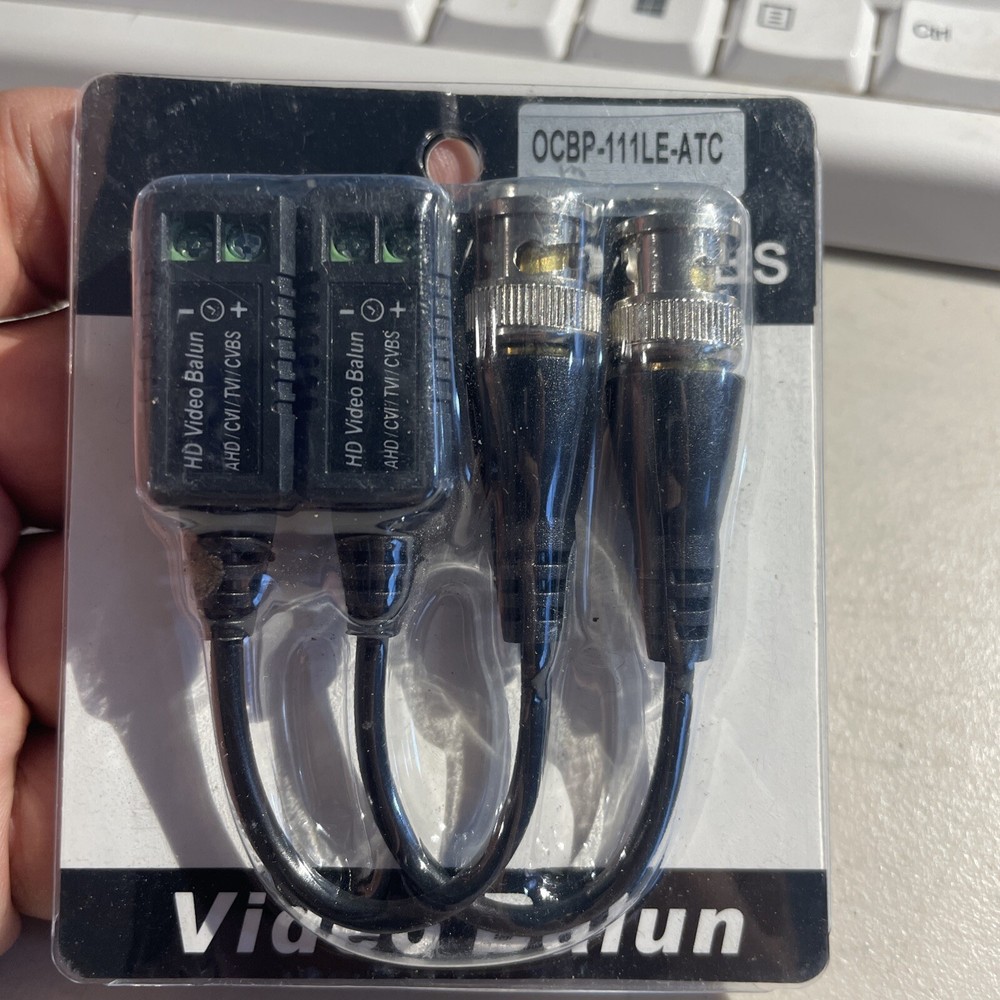 CHANNEL PASSIVE VIDEO TRANSCEIVER CABLE ADAPTER - NEW (W2)