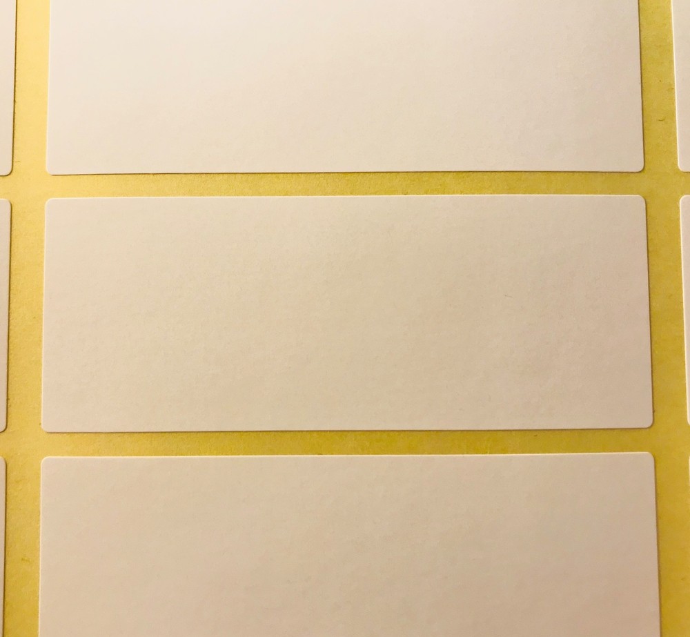 Large - Black 30 x 78mm Colour Code Rectangles / Folder / File / Stickers Labels