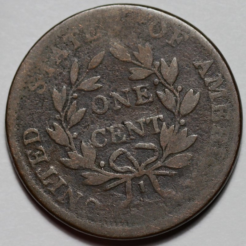 1802 Draped Bust Large Cent - Elephant Trunk - US 1c Copper Coin