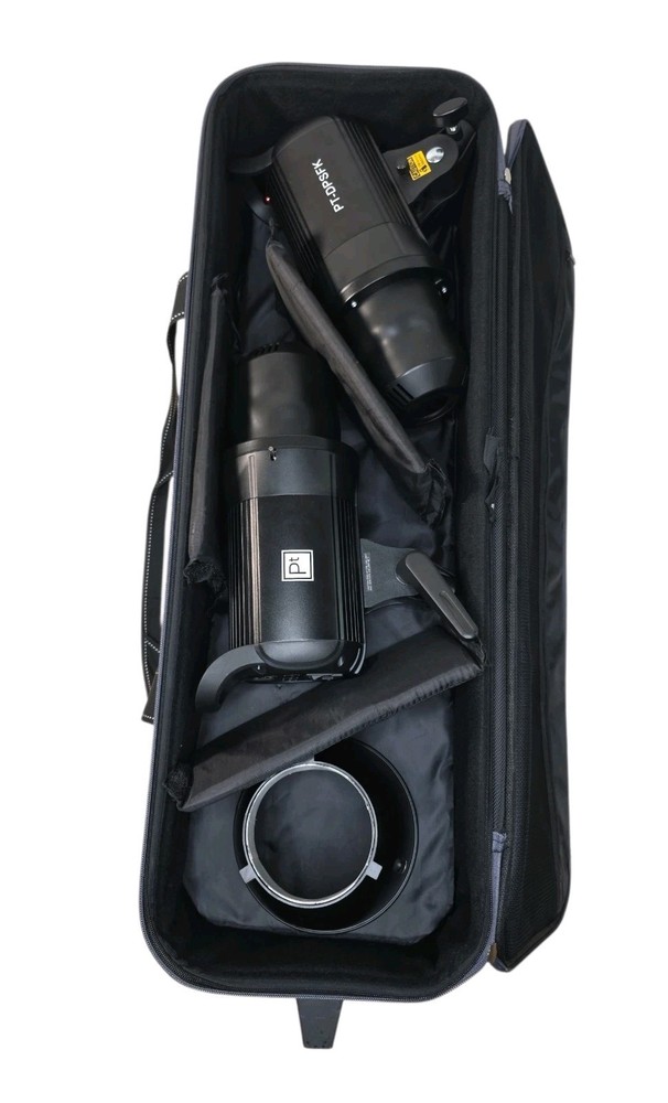 Platinum Pro Studio Flash Kit PT-DPSFK w/2X Stands, Softbox, Reflector Great Con