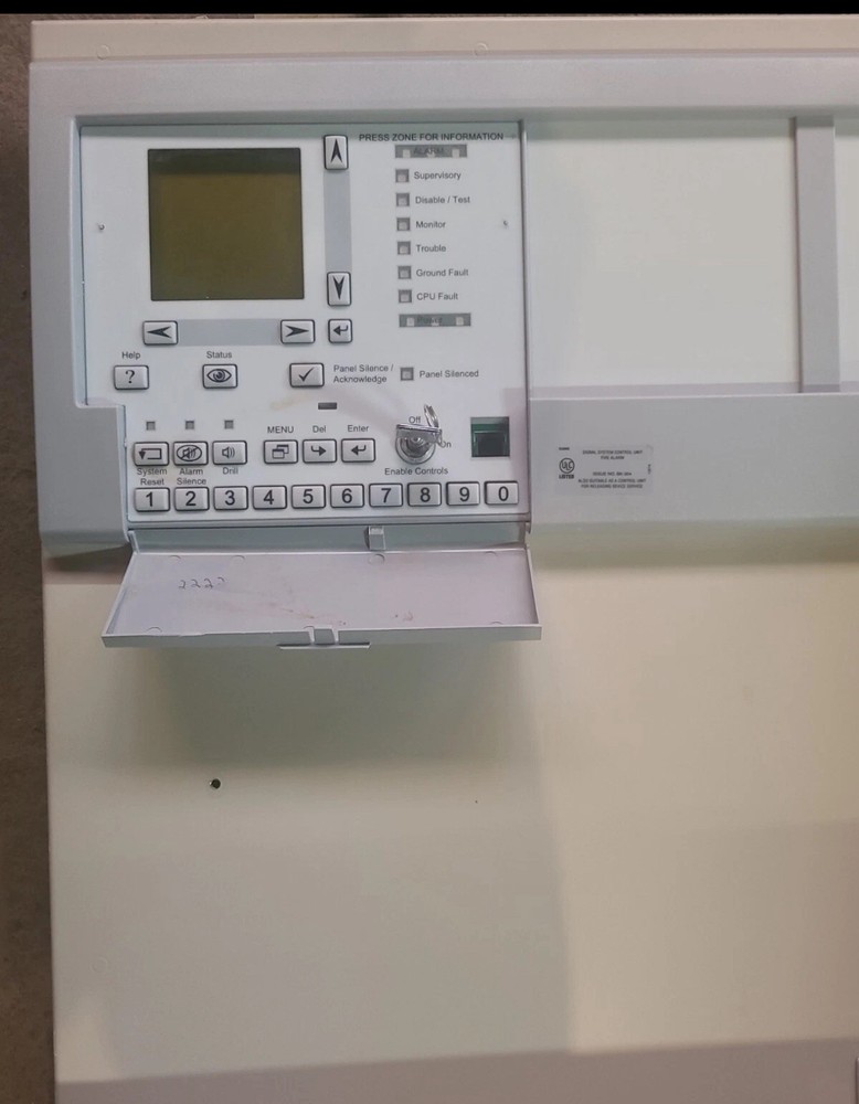 GE EST Quick Start Fire Panel