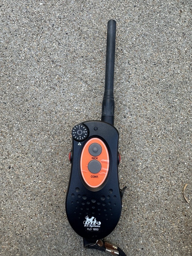 D.T. Systems H20 1850 Super Trainer Electronic Dog Collar - Untested - Bin 5