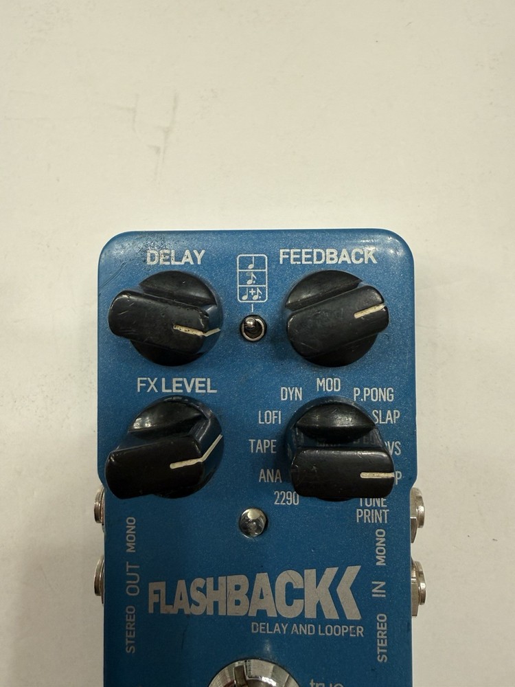 TC Electronic Flashback V1 Delay & Looper True Bypass Guitar Effect Pedal
