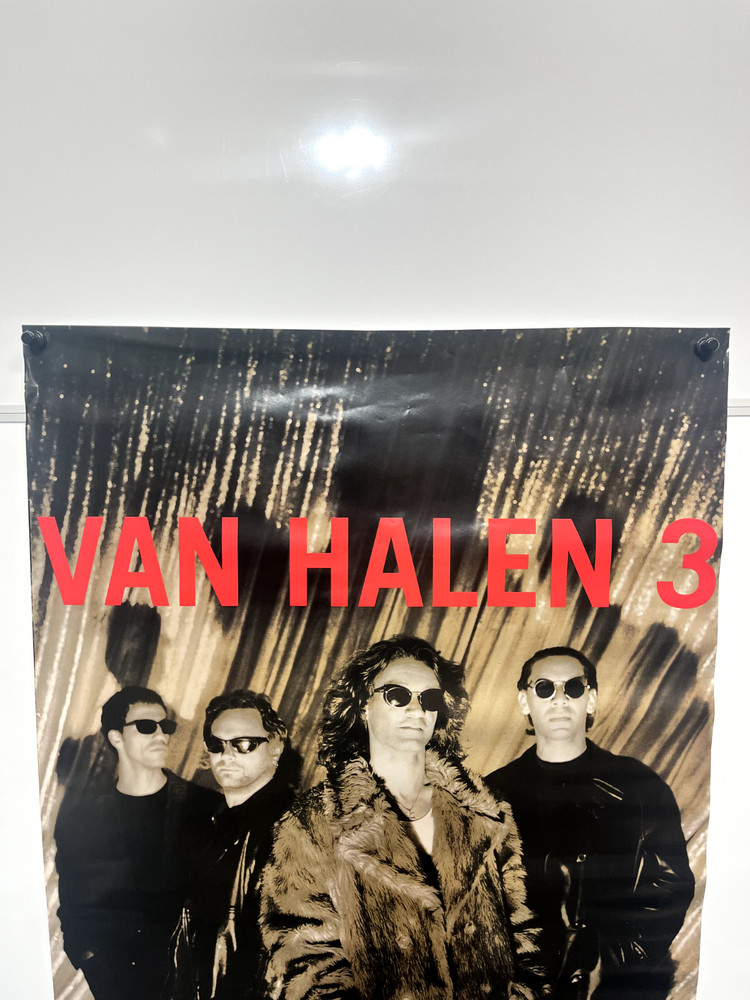 Poster: Van Halen 3 (1998): original CD LP album promo (C)