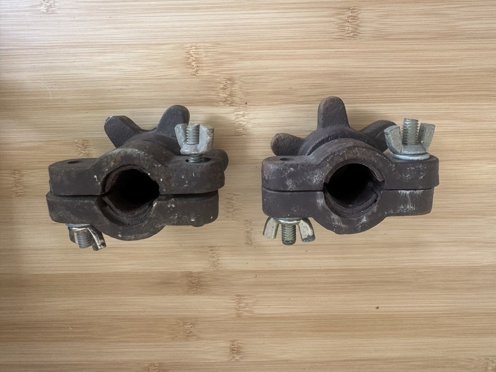 Vintage Weight Bar Locking Collars/2