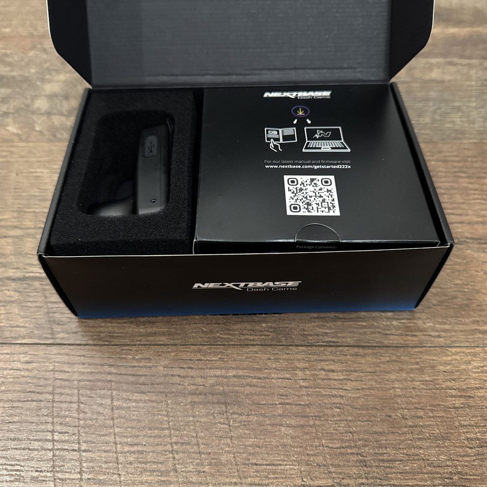 Nextbase 222X Front/Rear Dash Cam New