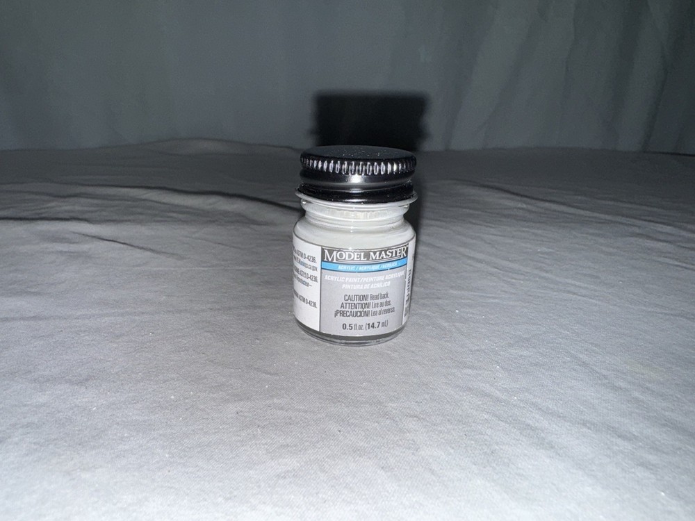 Testors Model Master Acrylic Paint: Flat Gull Gray FS3644