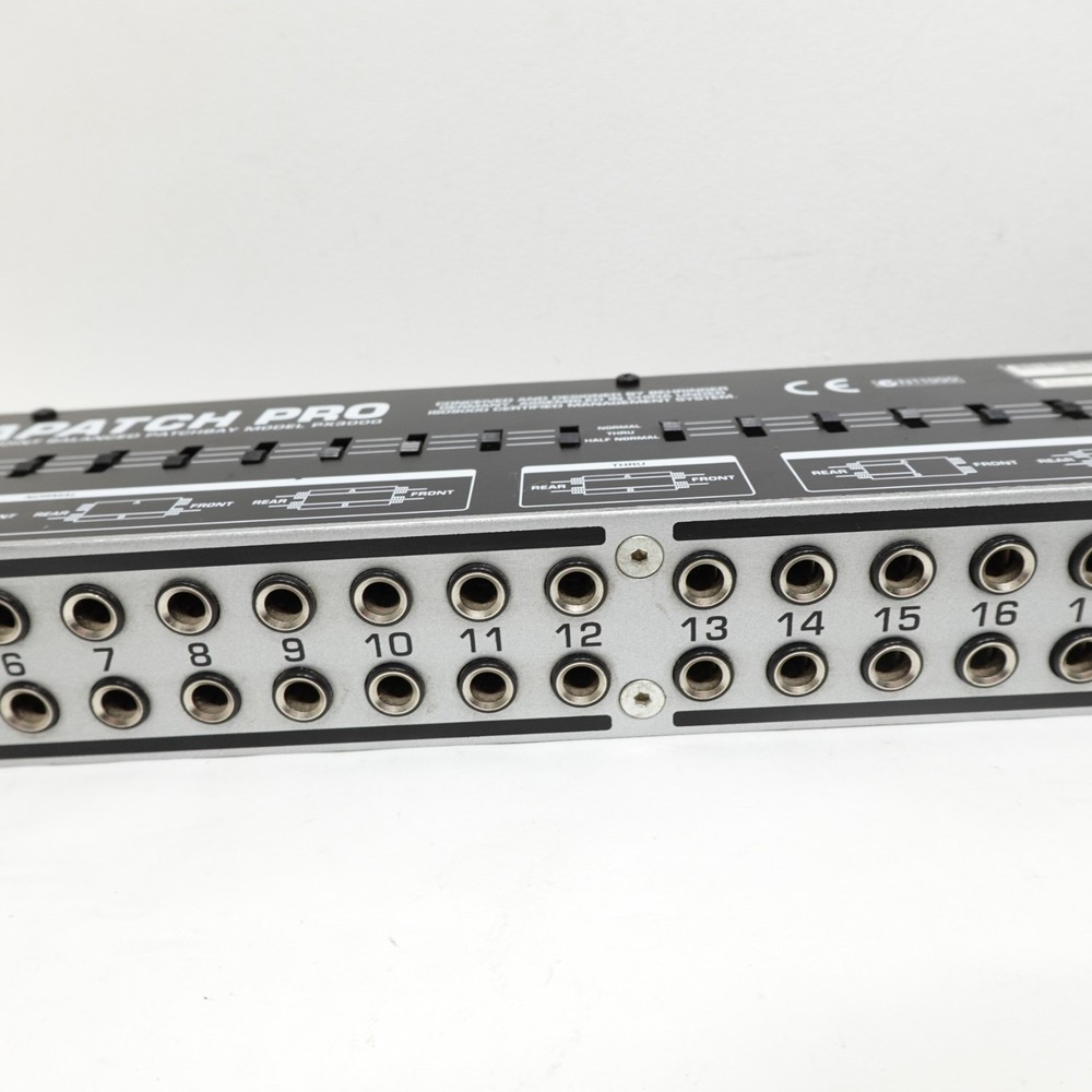 Ultrapatch Pro PX3000 3-Mods Multi-Functional 48-Point Balanced Patchbay