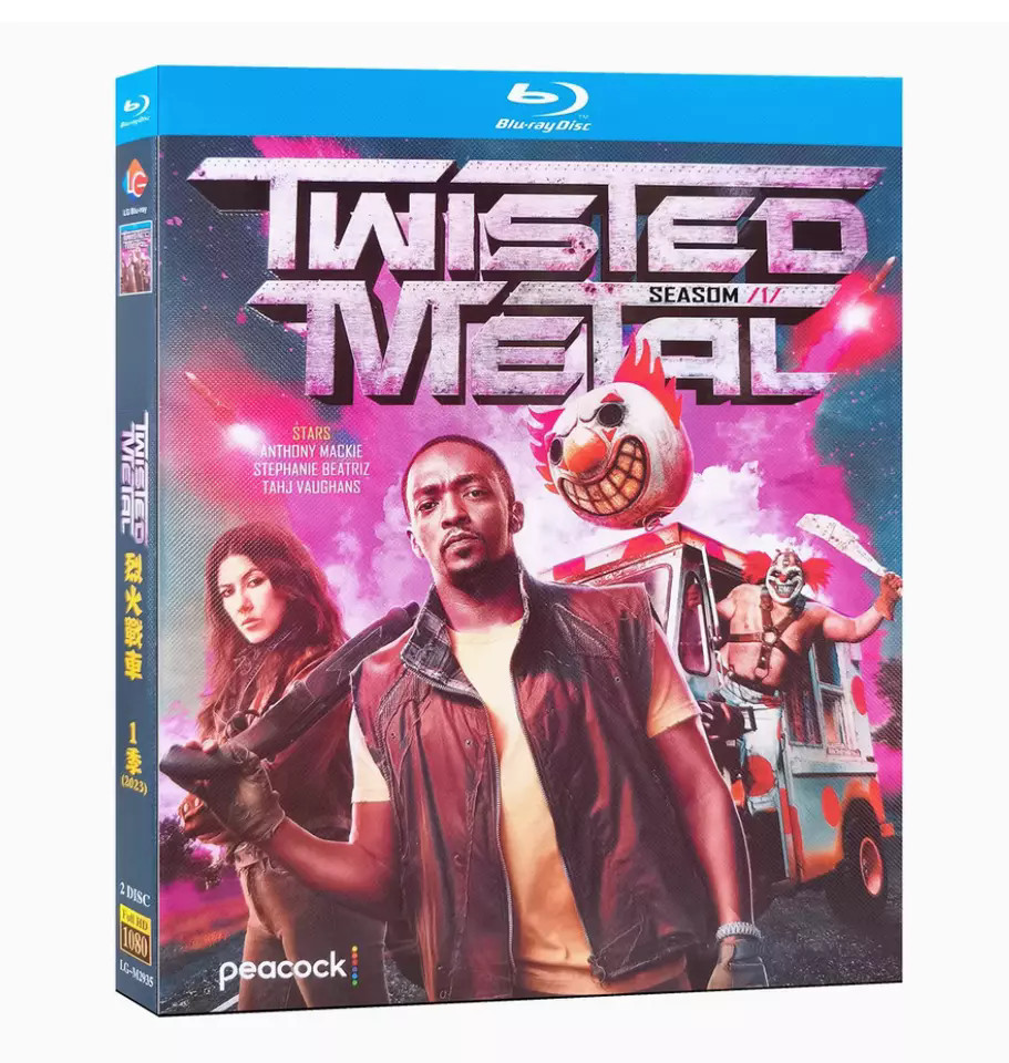 Twisted Metal 1-10 2-D Blu-New