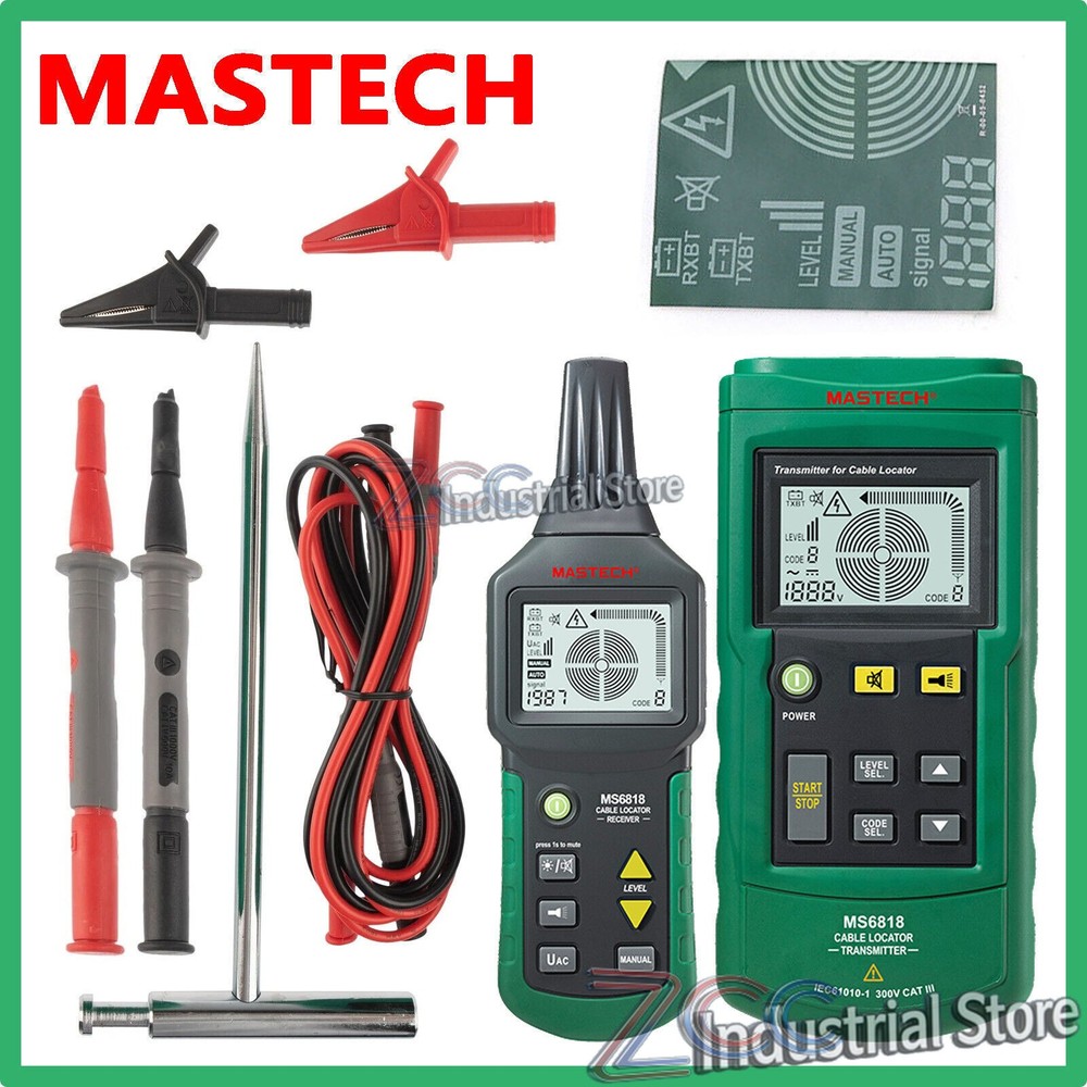 MASTECH MS6818 Wire Tester Networkphone Cable Detector Locator Meter TrackerKd