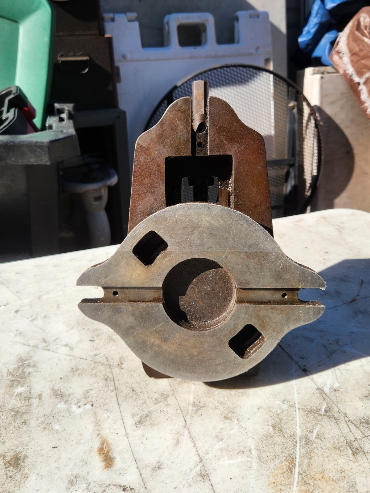 Palmgren 4" swivel vise machinist vise