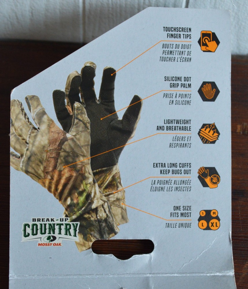 Allen Vanish Spandex Gloves- OSFM NWT