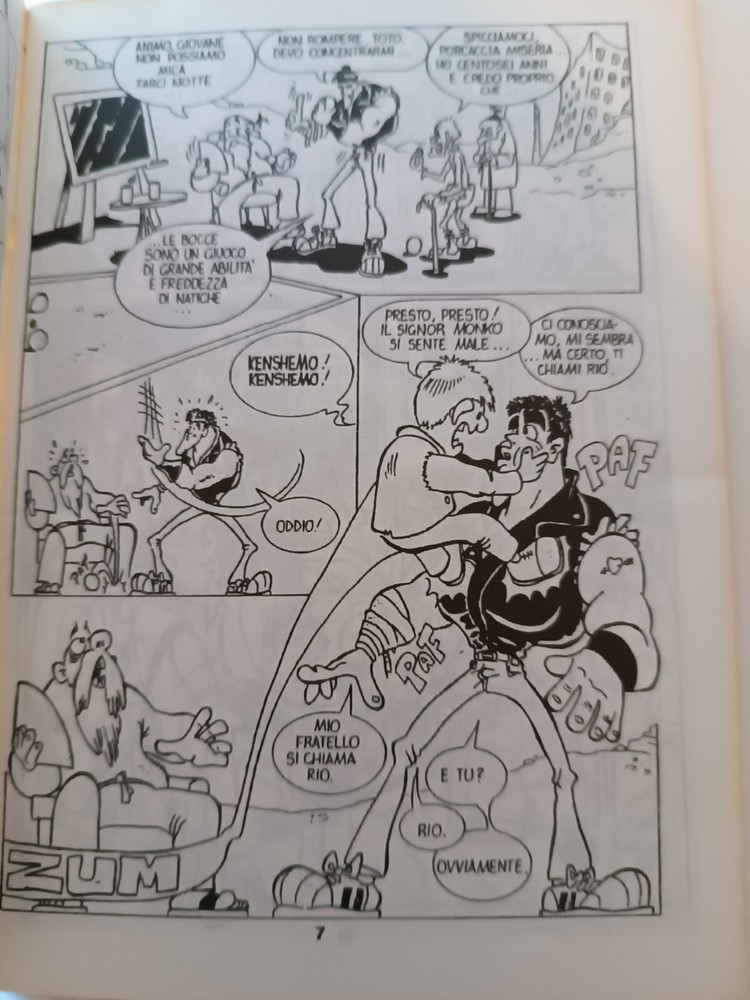 Kenshemo vs Agliens Single Volume Ed. Zero Press '97