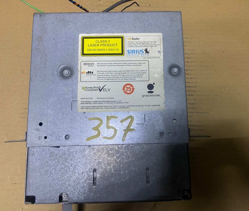2008-2014 BMW X5 E70 CD NAVI Navigation Control Unit 9218357