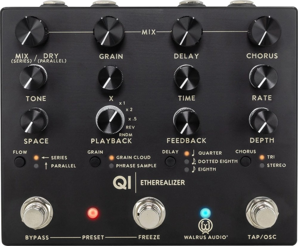 Walrus Audio Qi Etherealizer, Black