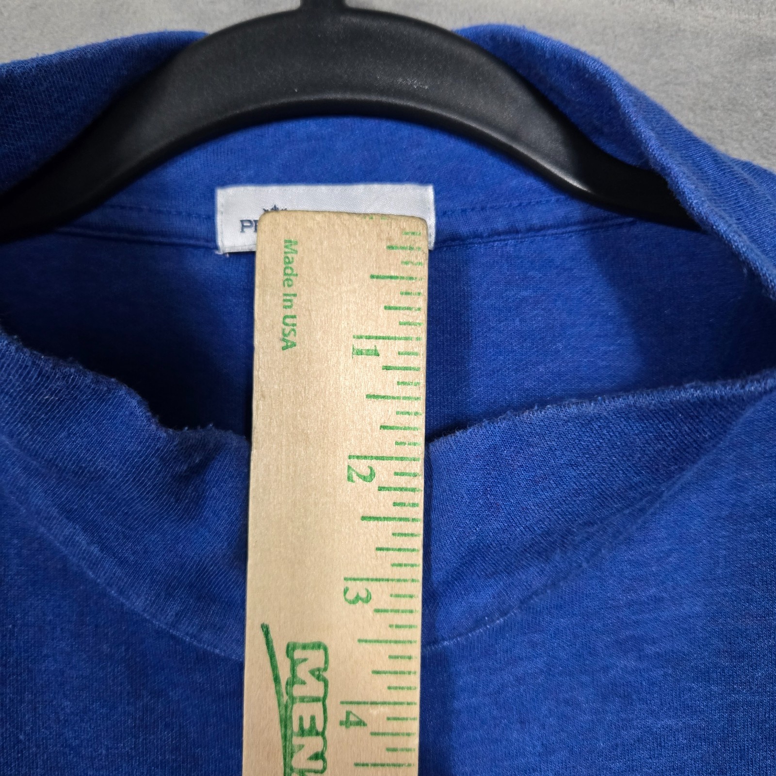 Peter Millar Golf Sweatshirt Mens XL Blue Crown Comfort Interlock 1/4 Zip