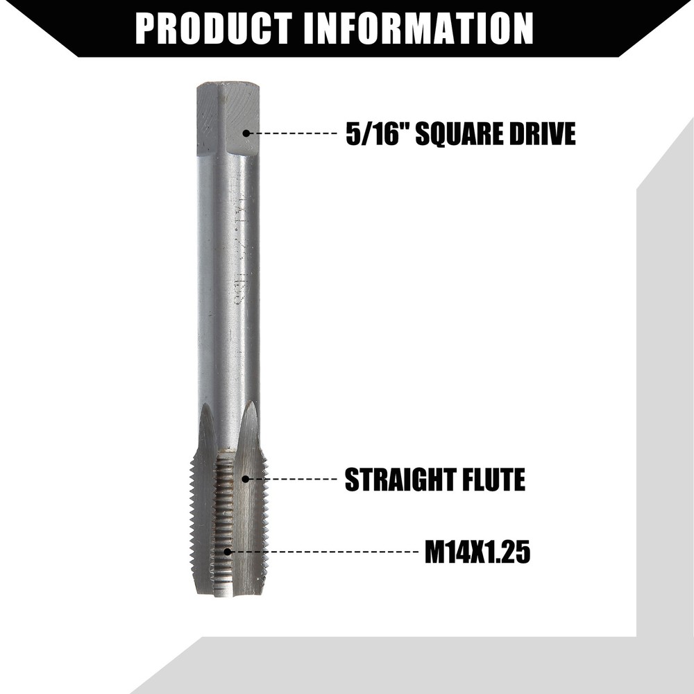 Single Outer Spark Plug Thread Repair Tools M12 Inner Thread M14 Tap Universal