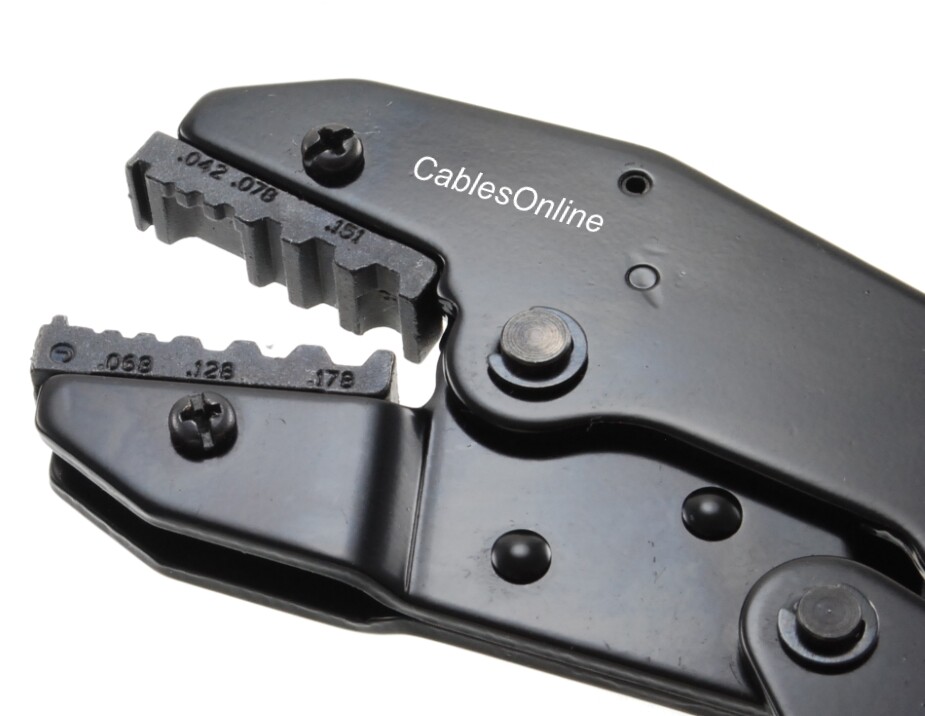 Coax Crimp Tool for RG179 RG174 RG316 Wires, SMA SMB MCX TNC SMC BNC Connectors