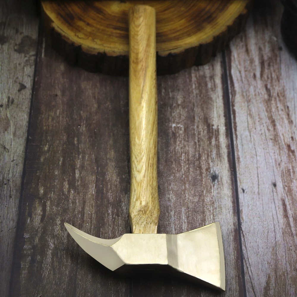 Small Fire Tomahawk Firefighter Hatchet Firemans Emergency Rescue Copper Axe
