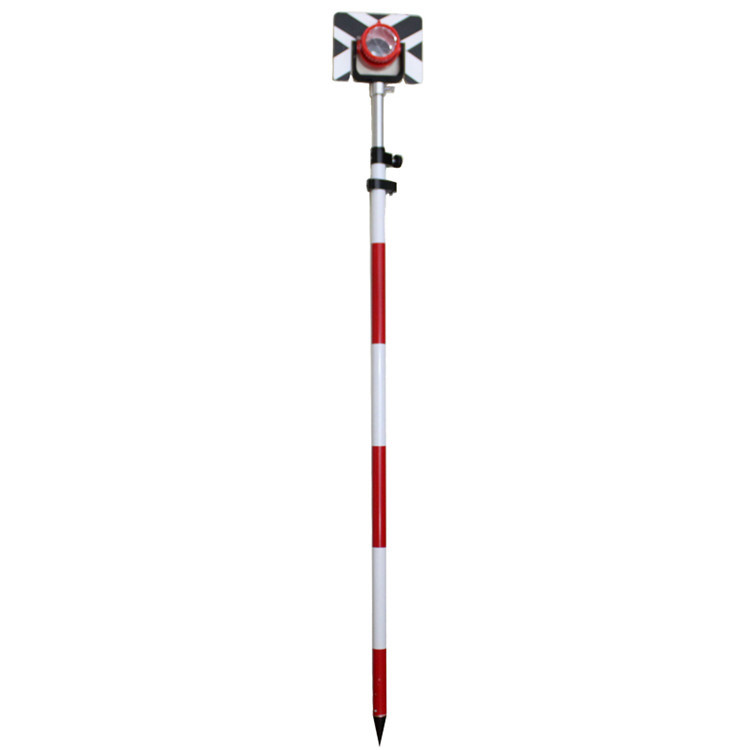 New 2.15 m prism centering pole measuring prism set