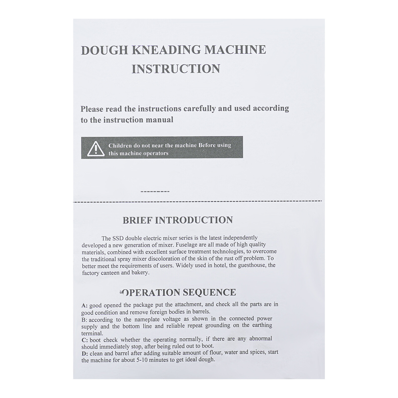 12Qt 2-Speed Commercial Food Mixer Electric Dough Mixer Pizza Bakery Mixer 750W