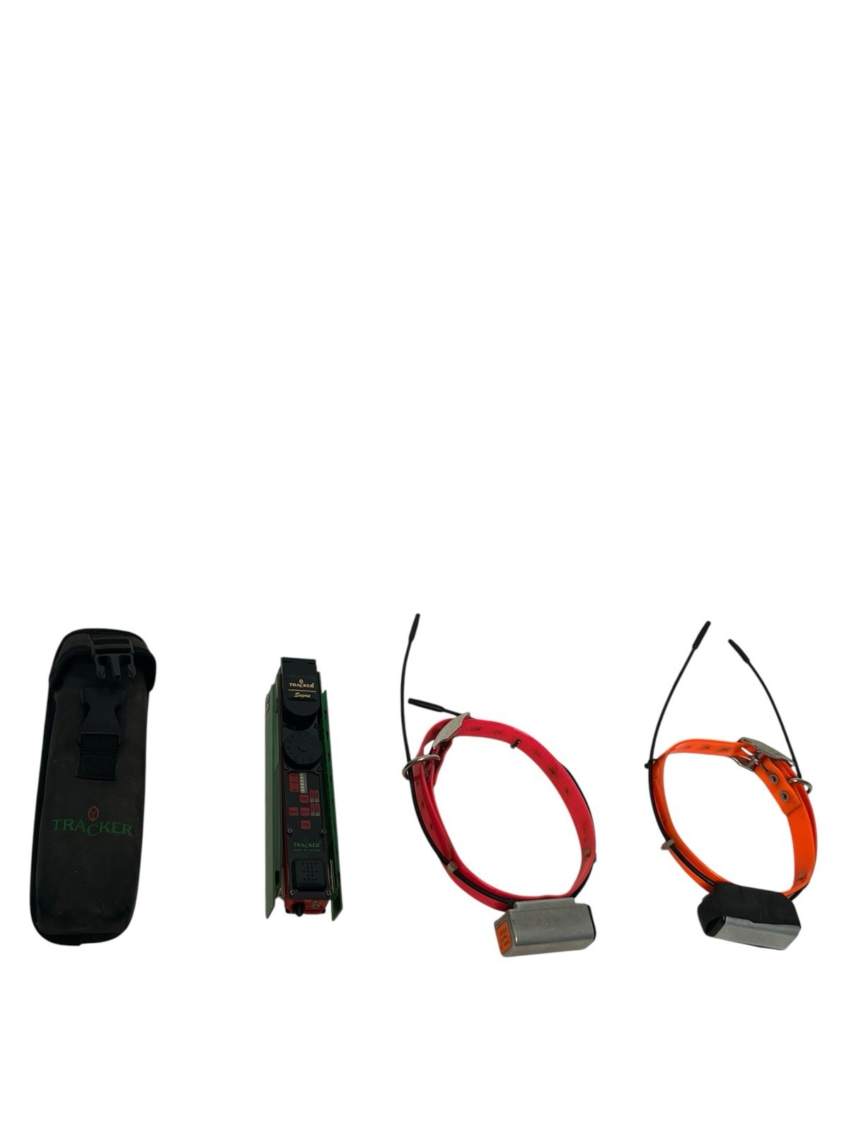 Tracker Supra Radio Dog Tracking System Receiver 2 Supra Lite Collars UNTESTED