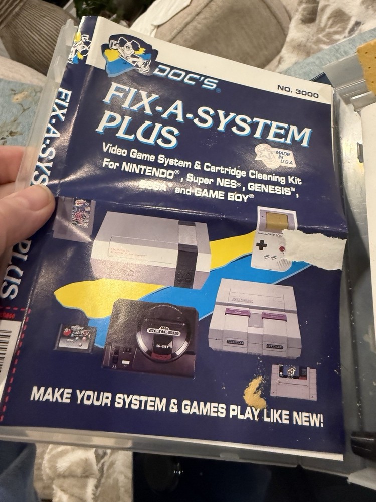 Vintage Doc's Fix-A-System Plus - No 3000 - Nintendo, Super NES, Atari, Etc