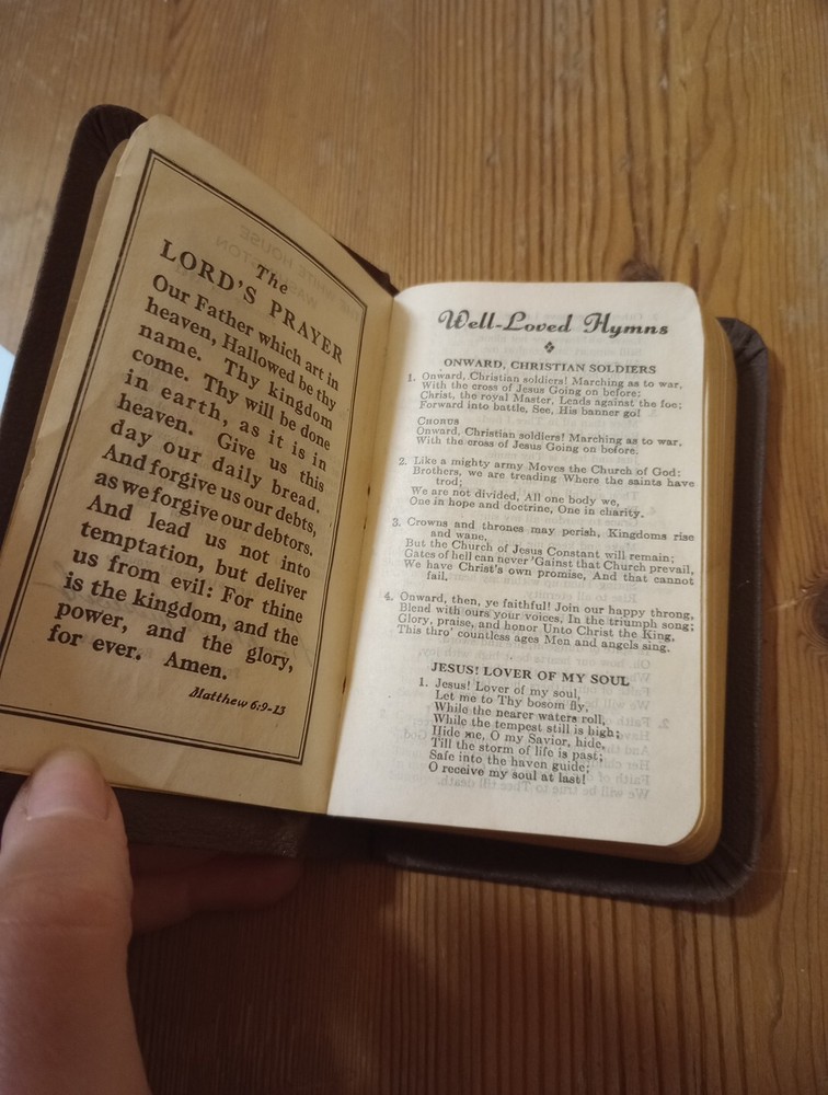 1941 WWII US Army Bible - New Testament - Pocket Edition