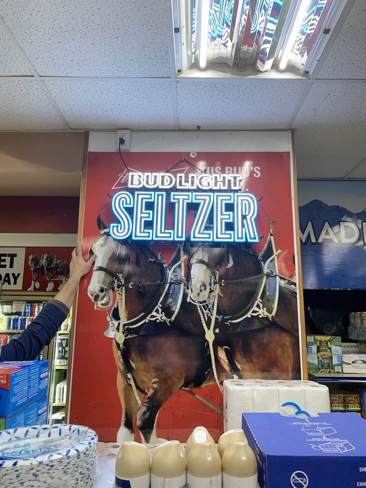 Bud Light Seltzer Neon Light Large