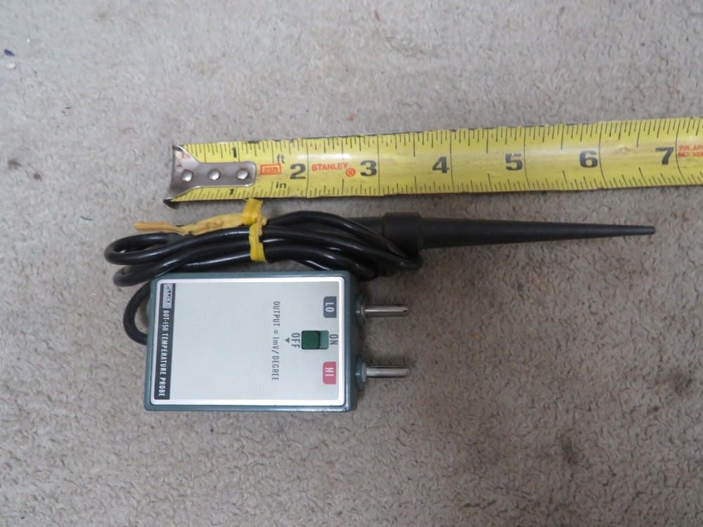 Vintage FLUKE 80T-150 Temperature Probe