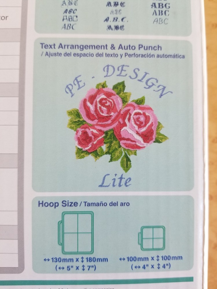Brother PE-Design Lite Embroidery Software