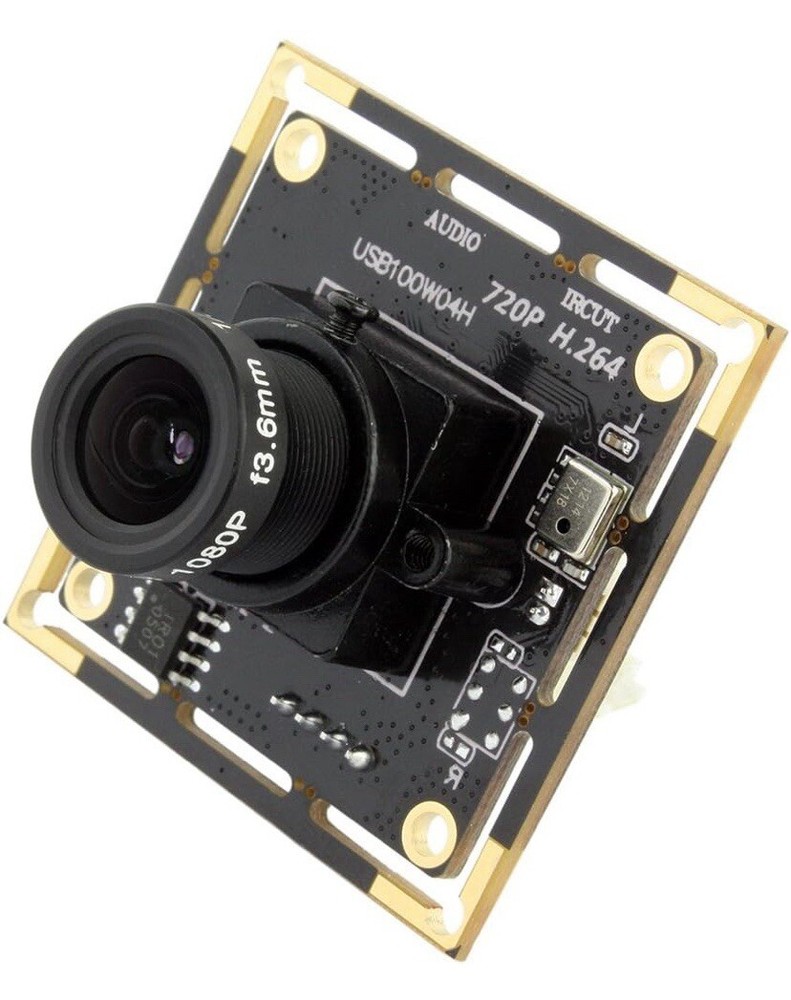ELP 720p HD USB Camera Module with Microphone