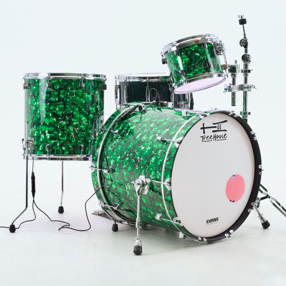 TreeHouse Custom Drums 4-piece Drumset with "drumlite" LED Internal Lighting