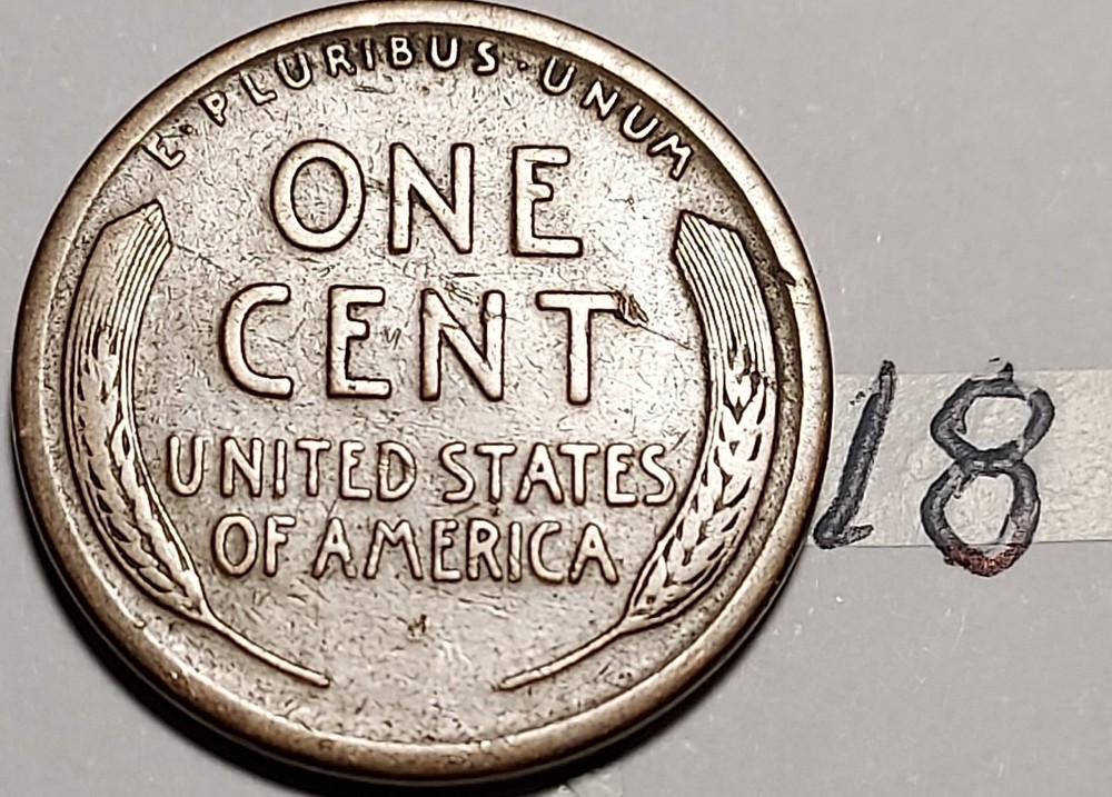 1919-S Lincoln Wheat Cent #18