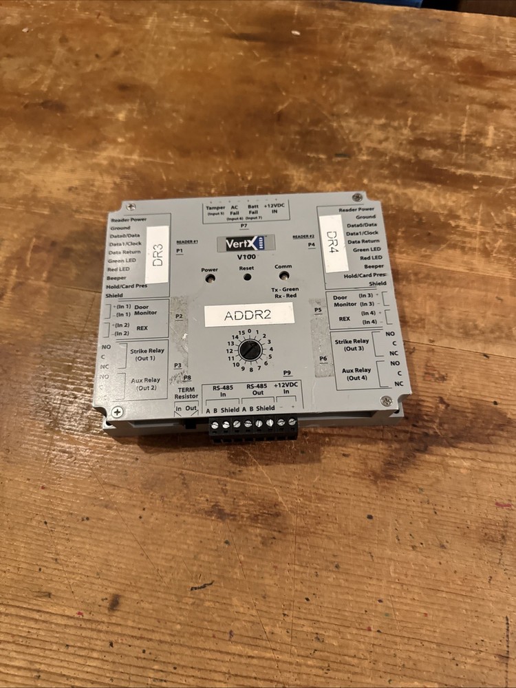 HID VertX V100 70100AEPON Door/ Reader Interface Tested & Working