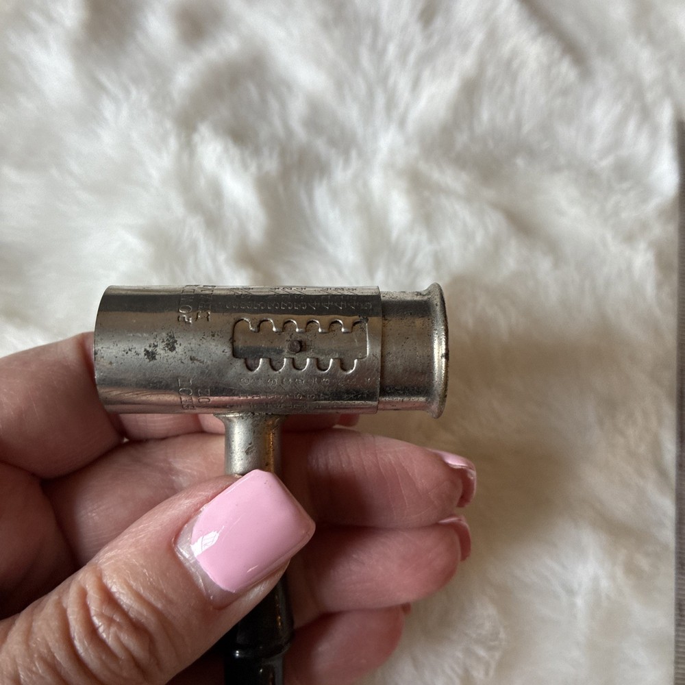 Vintage Black Powder Measuring Tool Adjustable