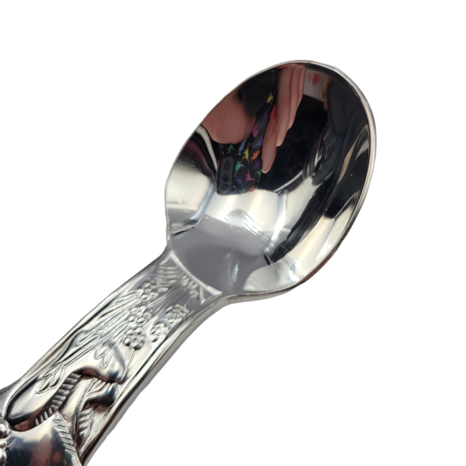 Winnie the Pooh Baby Infant Spoon Silverplate Flatware by Lunt 4 3/8"