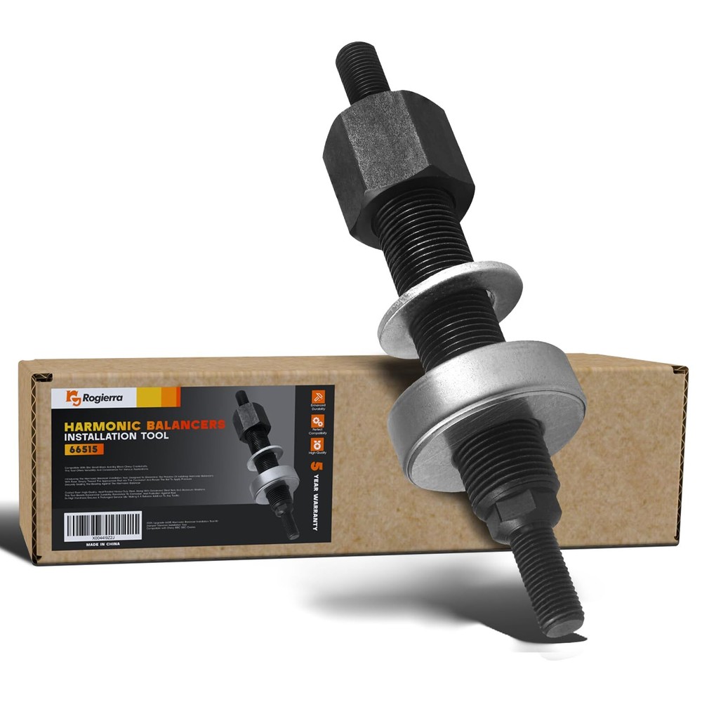 66515 Harmonic Balancer Install Puller Tool Set for Chevy SBC BBC Cranks