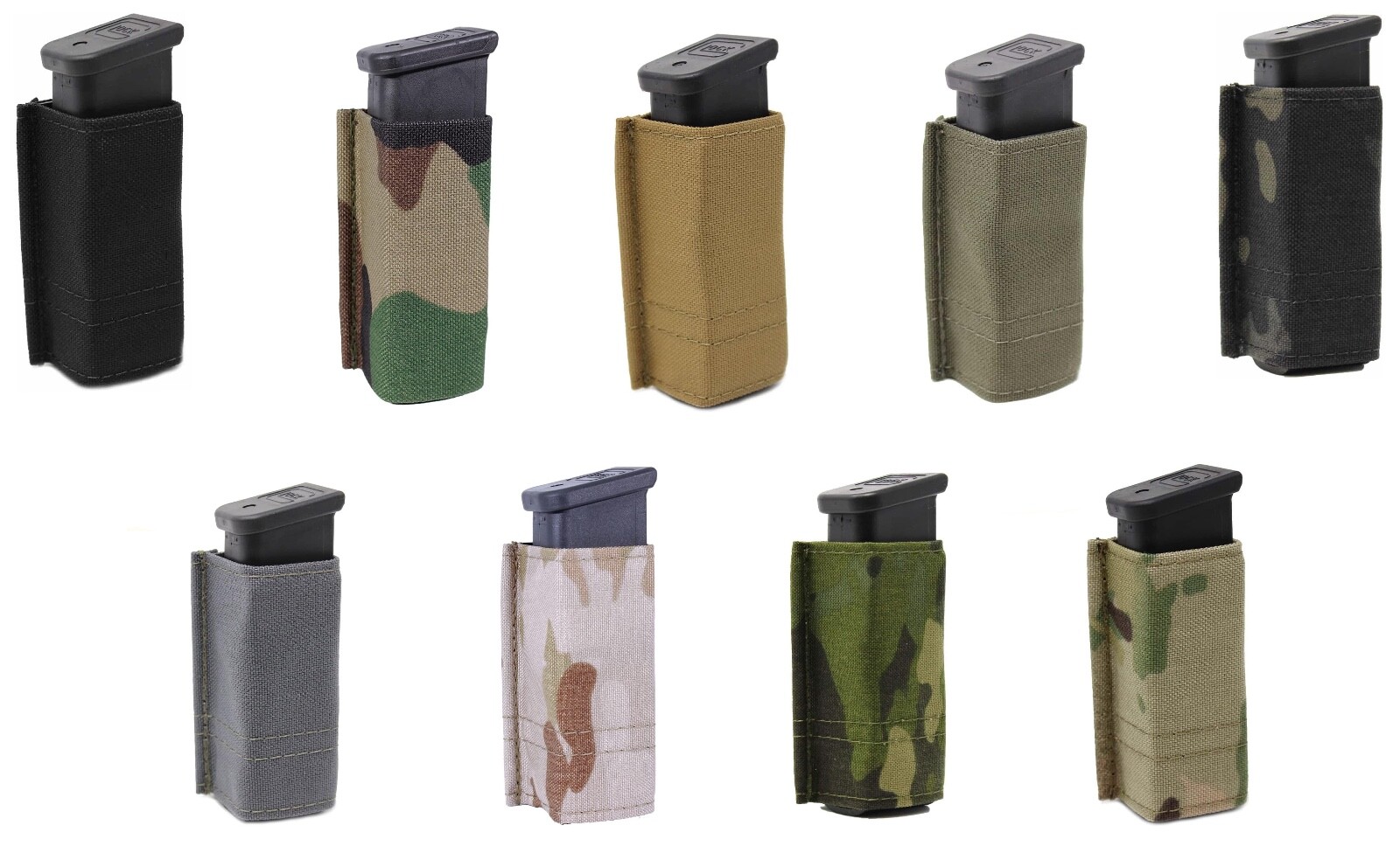 Esstac KYWI Single Pistol Mag Pouch - All Colors - Fits Glock Mags 9 40 45 - NEW